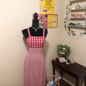 1970s Restored Prairie Dress